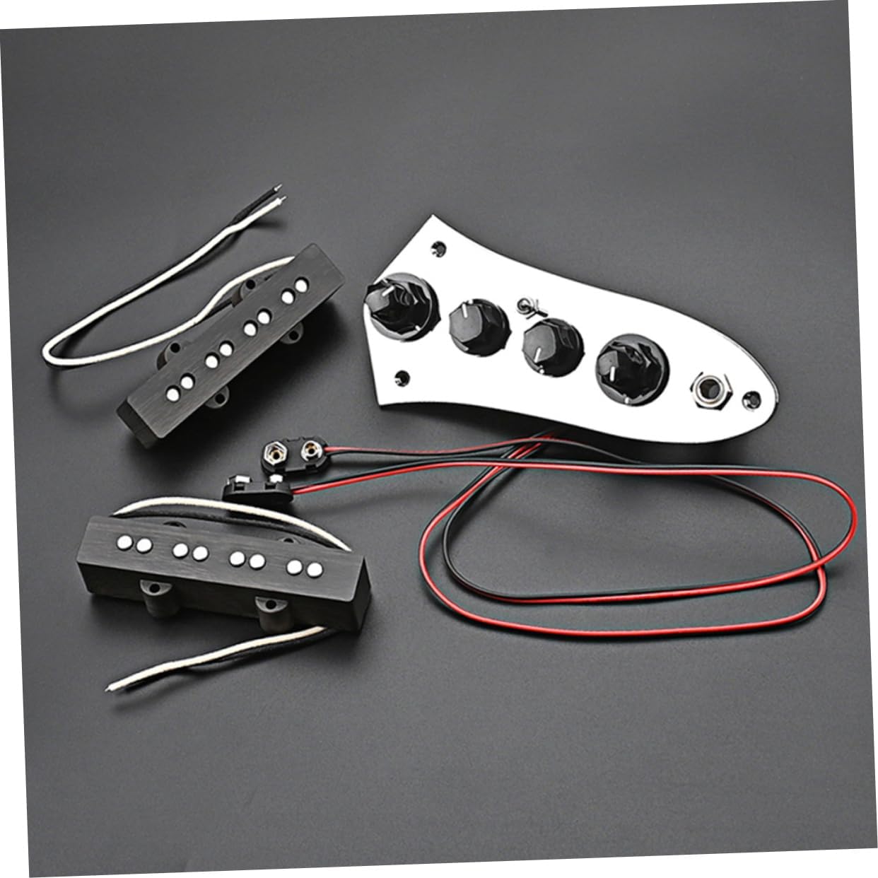 1set Bass Pickups String Bass Guitar Lightweight and Compact Design for Enhanced Sound Quality Construction