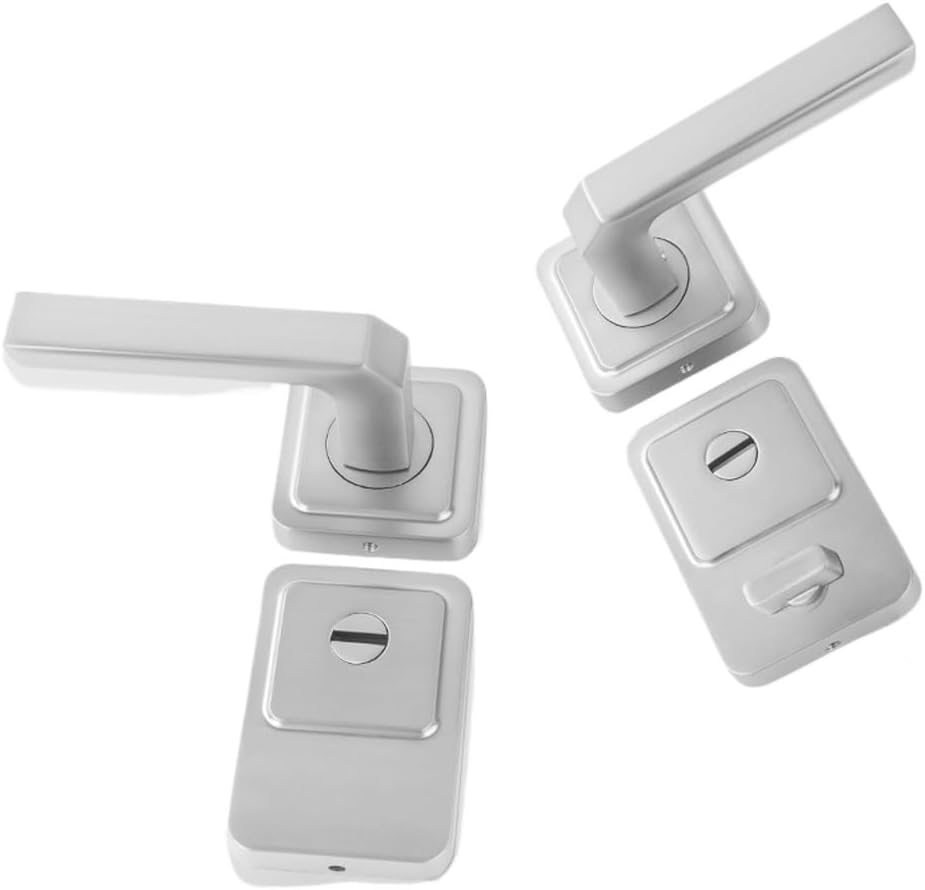 JSEIAJB IndoorBedroom Product Door Lock Handle Accessories Alloy Silent