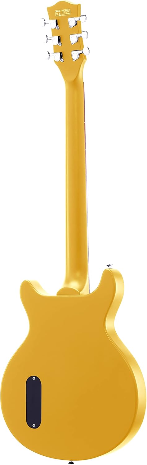 IYV- ILJR-200 Solid Basswood Body Electric Guitar, TV Yellow