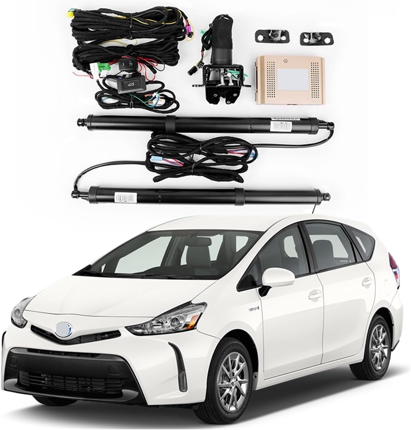 Compatible with Toyota Prius Electric Tailgate Intelligent Automatic Suction Lock Luggage Modification Automotive Supplies