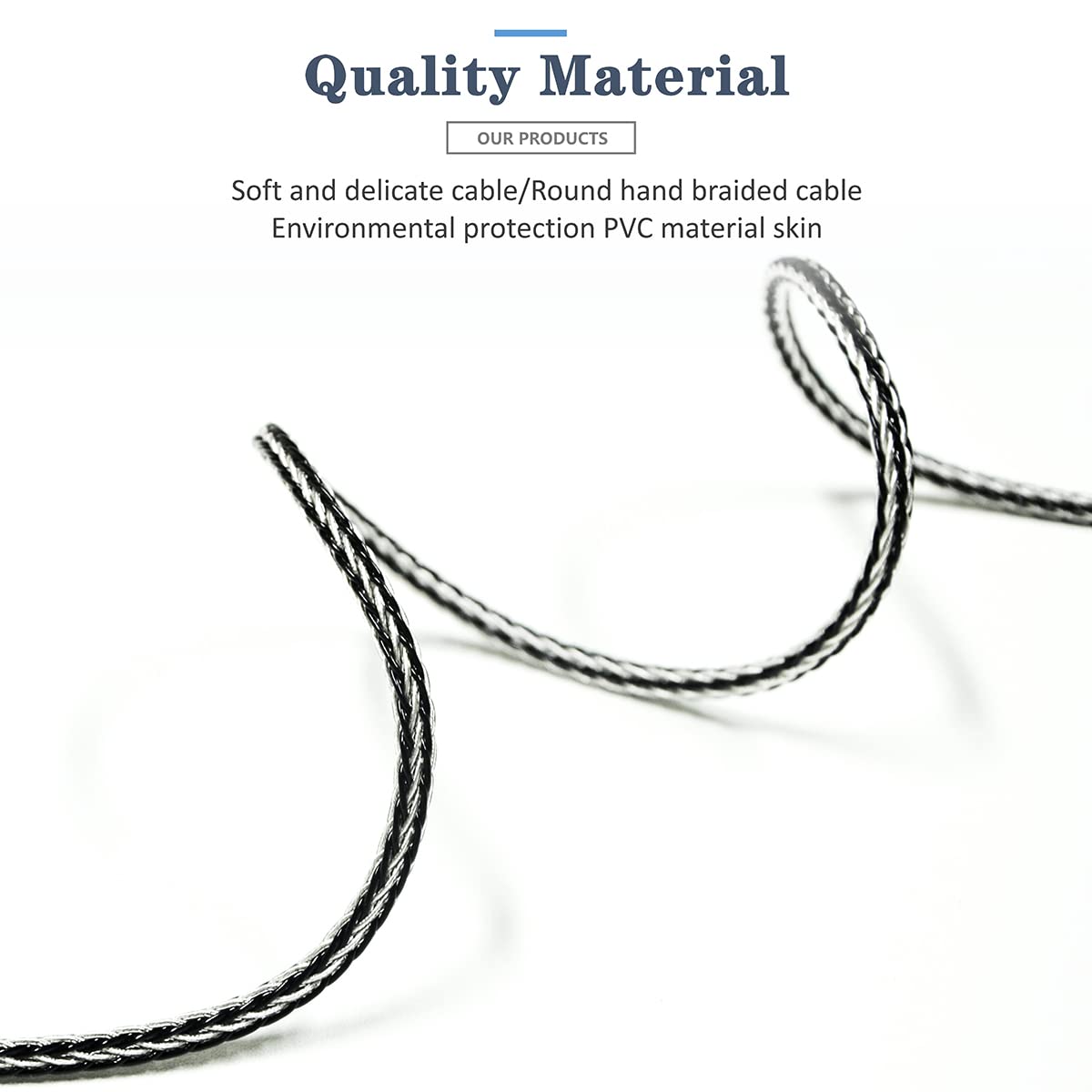 2.5mm Balanced Male to 4.4mm Balanced Female Headphone Adapter Cable 7N Single Crystal Copper/Silver Headphone Jack Convert Cable