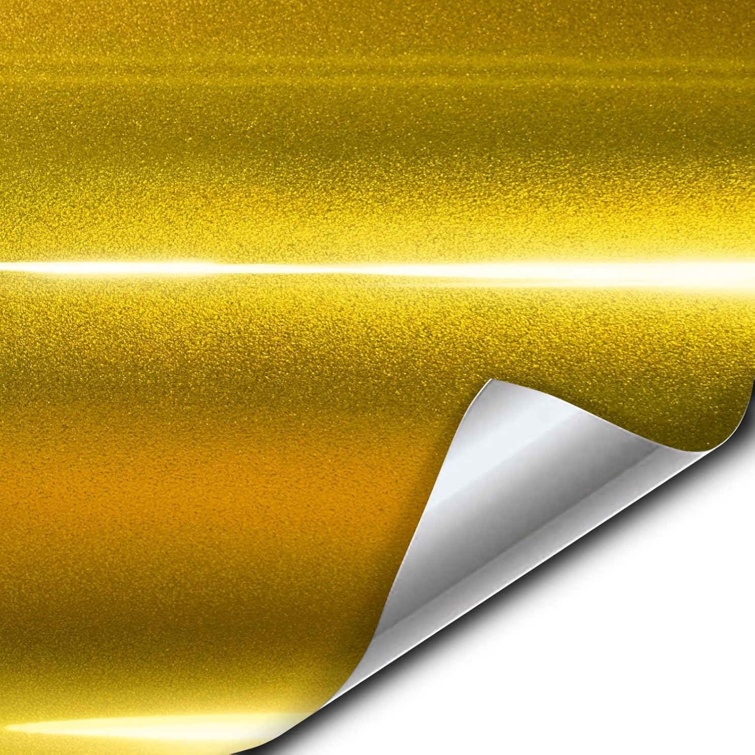 VViViD XPO Gloss Metallic Gold Vinyl Car Wrap Film (100ft x 5ft)