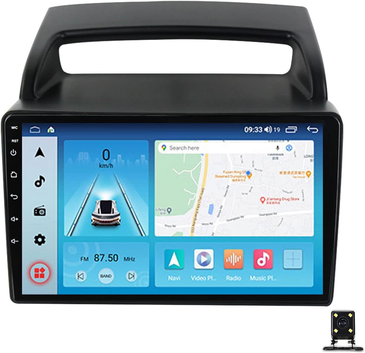 DEHIWI Car Stereo Multimedia MP5 Player for KIA Carnival VQ 2006~2014 Car Audio with Backup Camera FM Radio 9 Inch Touch Screen Stereo Support Bluetooth/SWC/USB/Mirror Link/Carplay/Auto