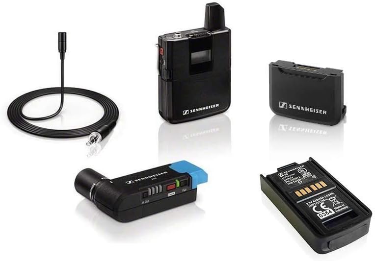 Sennheiser AVX Camera-Mountable Lavalier Digital Wireless Set - ME2 Lavalier (Renewed)
