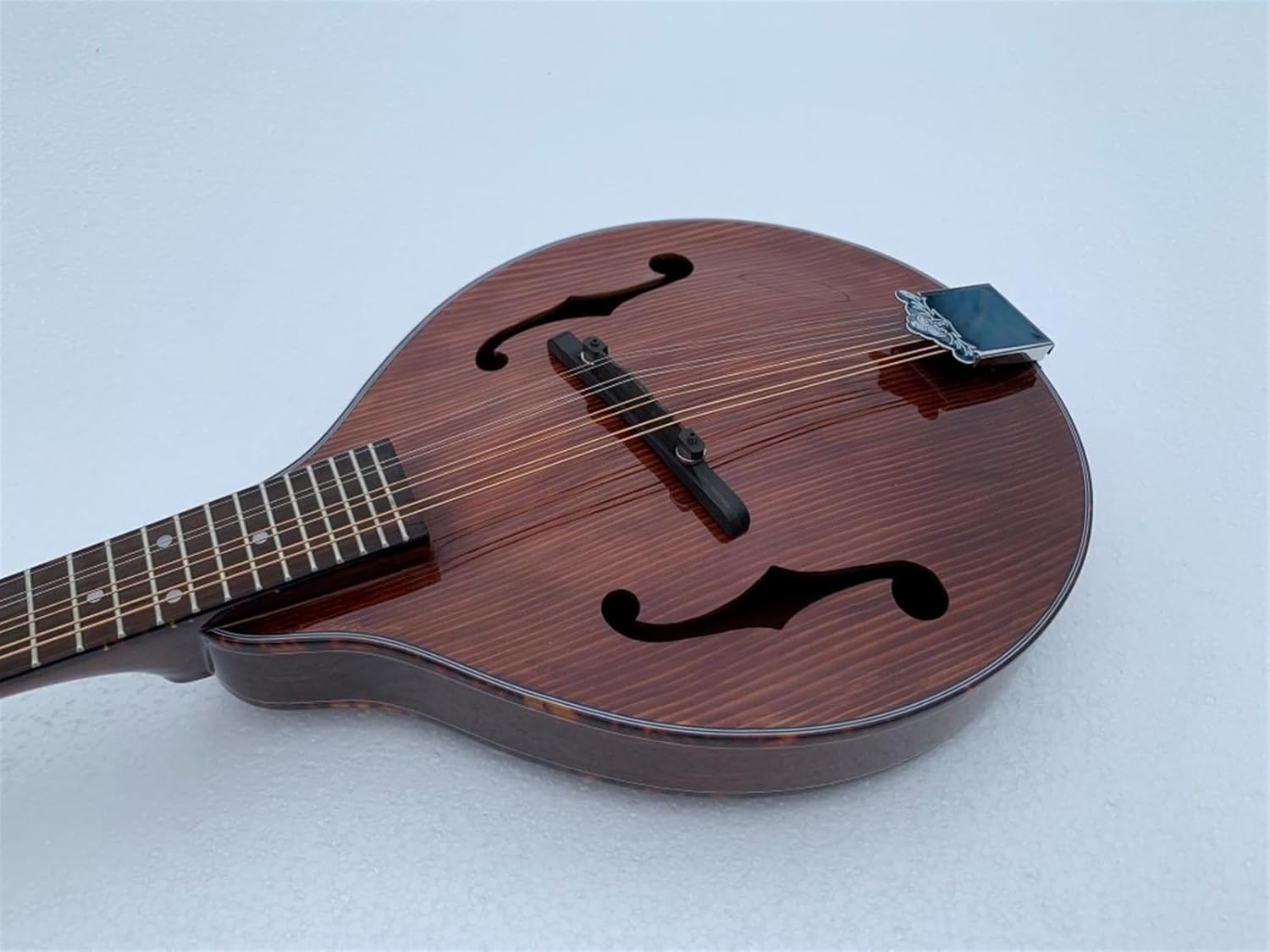 Adult Mandolin Musical Instrument Full Solid Handmade Mandolin String Instrument Coffee Color Wood Material