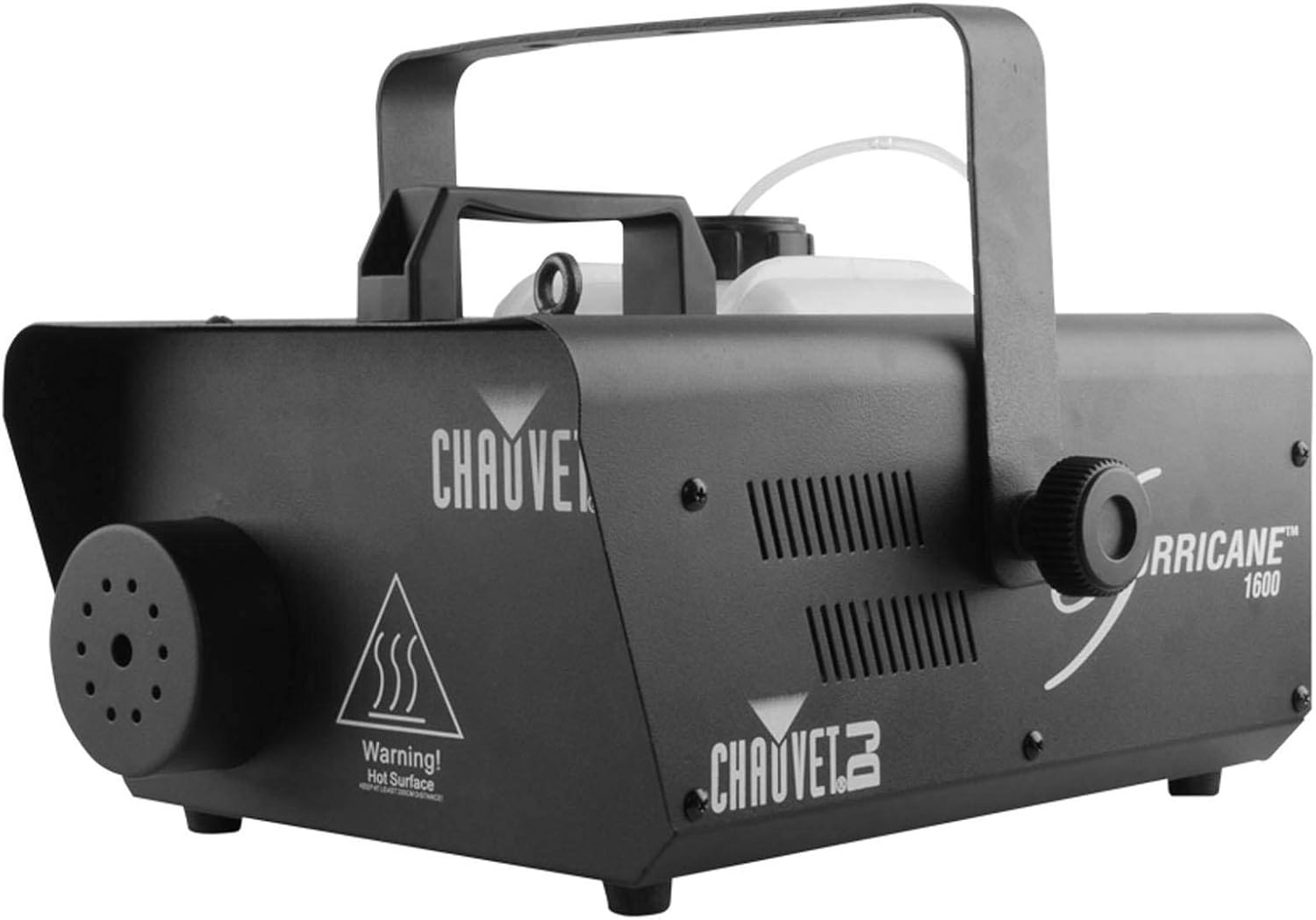 CHAUVET DJ Hurricane 1600 Compact High-Output Fog Machine w/Timer Remote & Automatic Shut-Off, BLACK