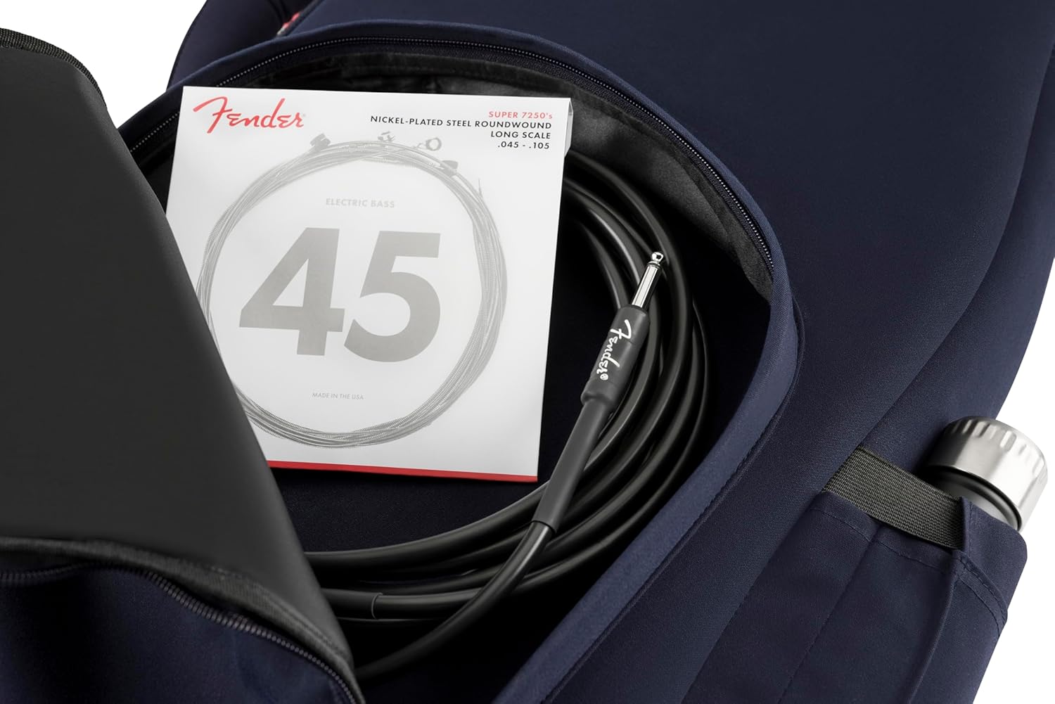 Troubadour Electric Bass Gig Bag, Navy