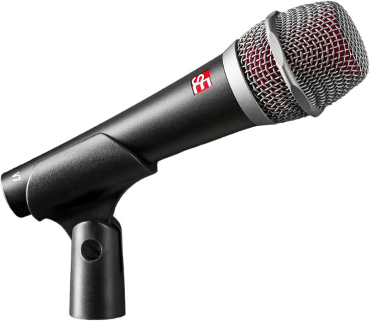 SE ELECTRONICS V7 Dynamic Microphone for Singing, Speech & Studio Recording - XLR Handheld Professional Microphone with Supercardioid Aluminum Voice Coil for Huge Gain Before Feedback - Grey