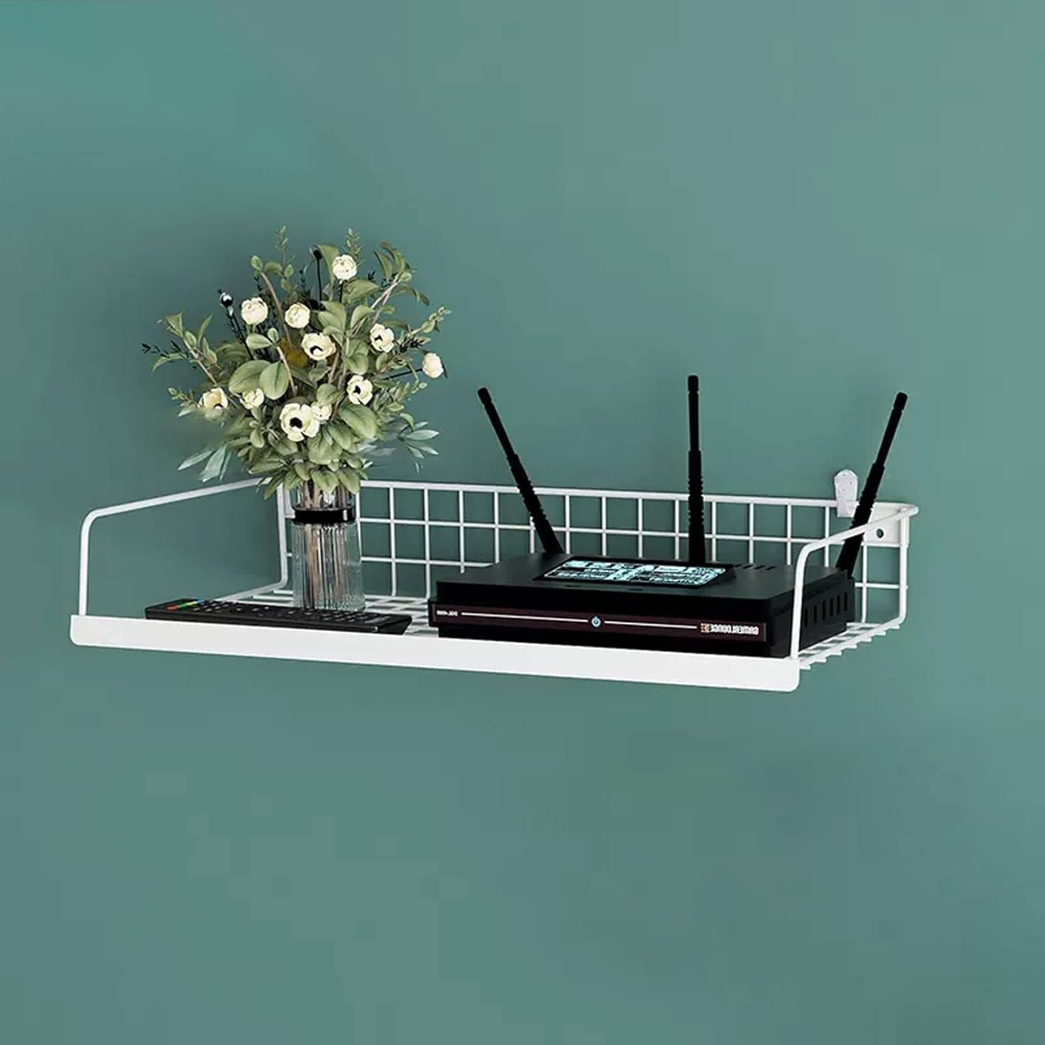 Wall Shelf Floating Shelf Wall mounted TV Shelf TV Stand TV Media Console DVD projector Set-top box Router Storage Shelf Utility Shelve Gaming Shelf Home Entertainment Center Wall Mount Corner Shelves