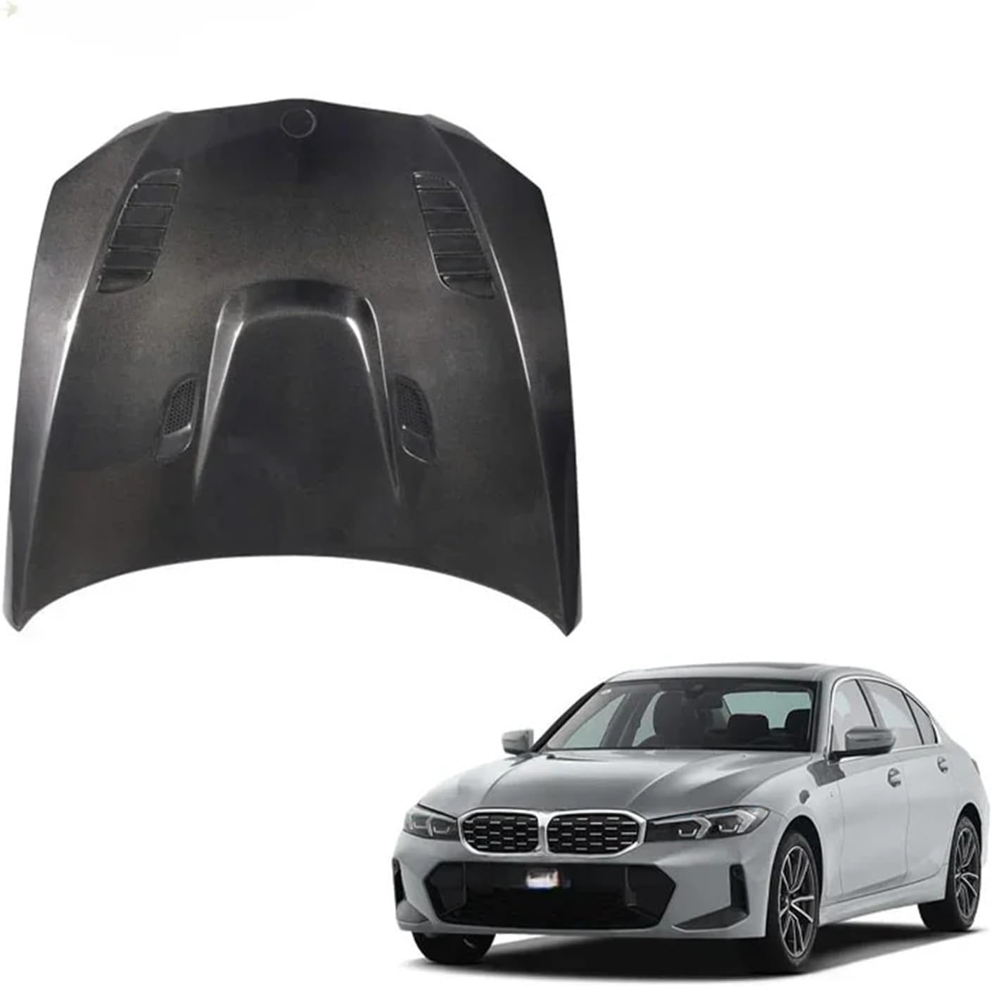 Car Exterior Facelift Accessories Carbon Fiber Hood Front Bonnet Engine Cover For 3 Series E92 E93 V Style Engine Hoods