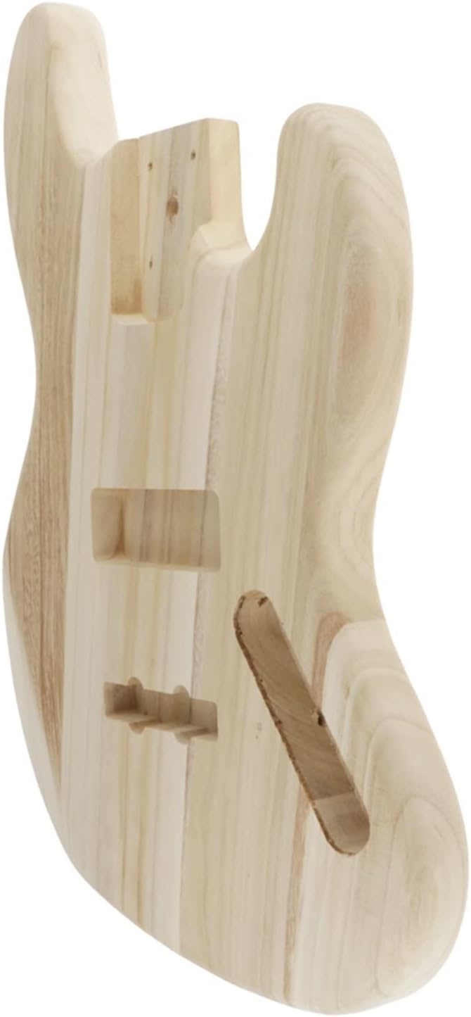 Unfinished Guitar Body DIY Unfinished Bass Body Replacement for Making Kit Guitar DIY Accessory