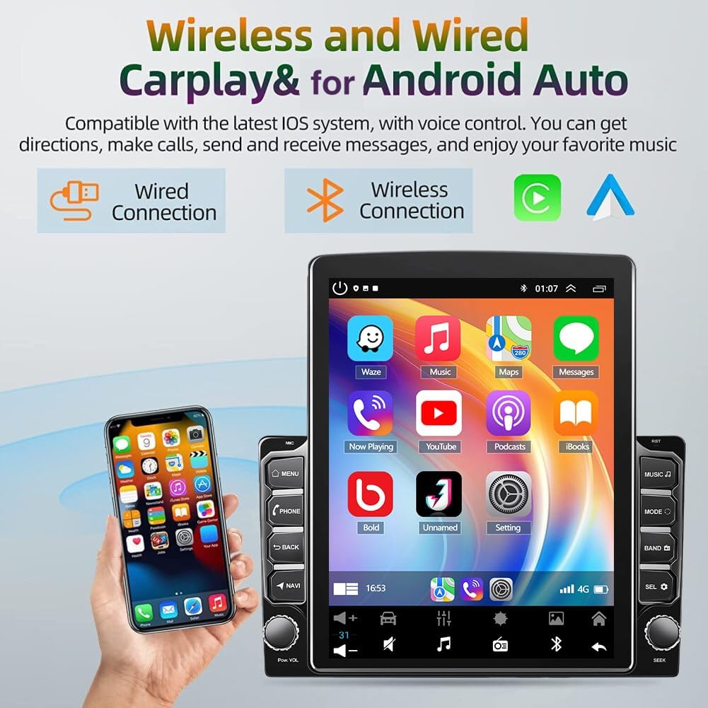 6+128G Car Stereo Radio for Chevrolet Impala 2014 2015 2016 2017 2018 2019 2020, 9.7