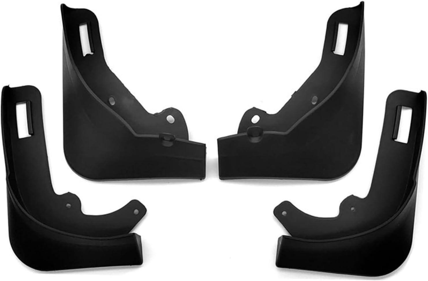 Mudflaps 4Pcs/Set New Energy Car Mud Flaps Mudguards Splash Guards Fender Matte Black ABS Accessories，Compatible for Tesla Model Y