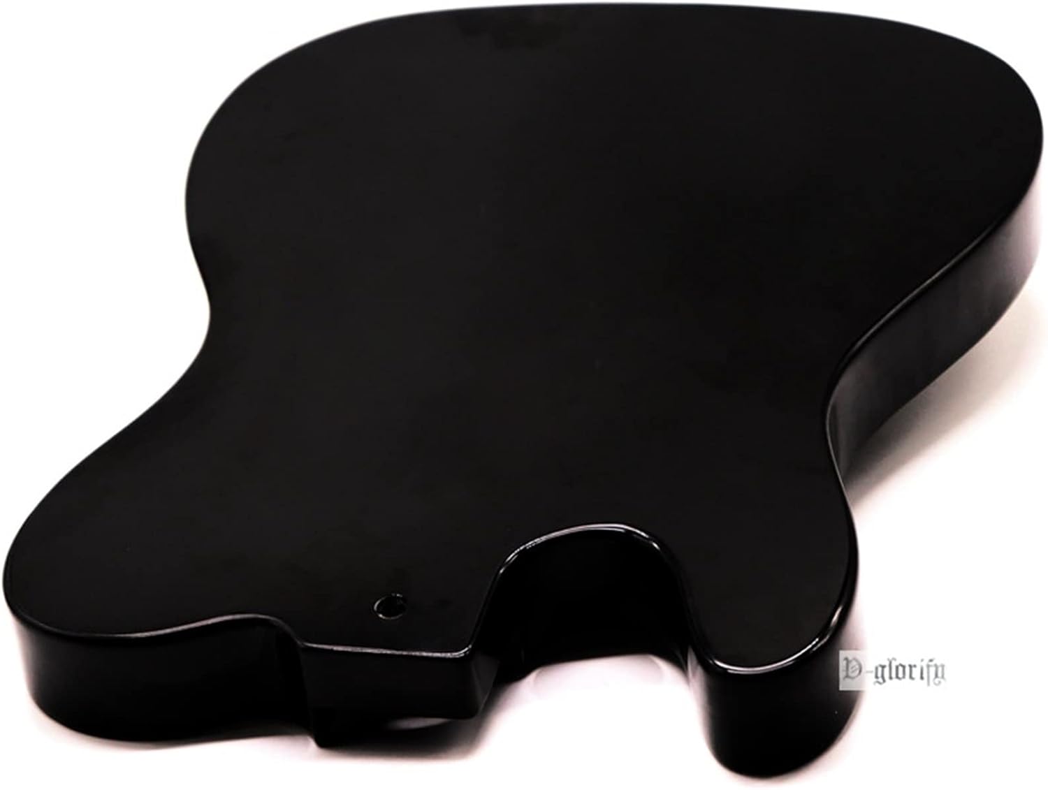 TSTS Black Gloss Basswood Electric Guitar Body DIY Guitar DIY Accessory