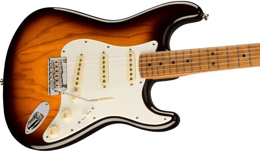 Fender American Professional II Stratocaster 6-String Electric Guitar with Roasted Maple Fingerboard (2-Color Sunburst)