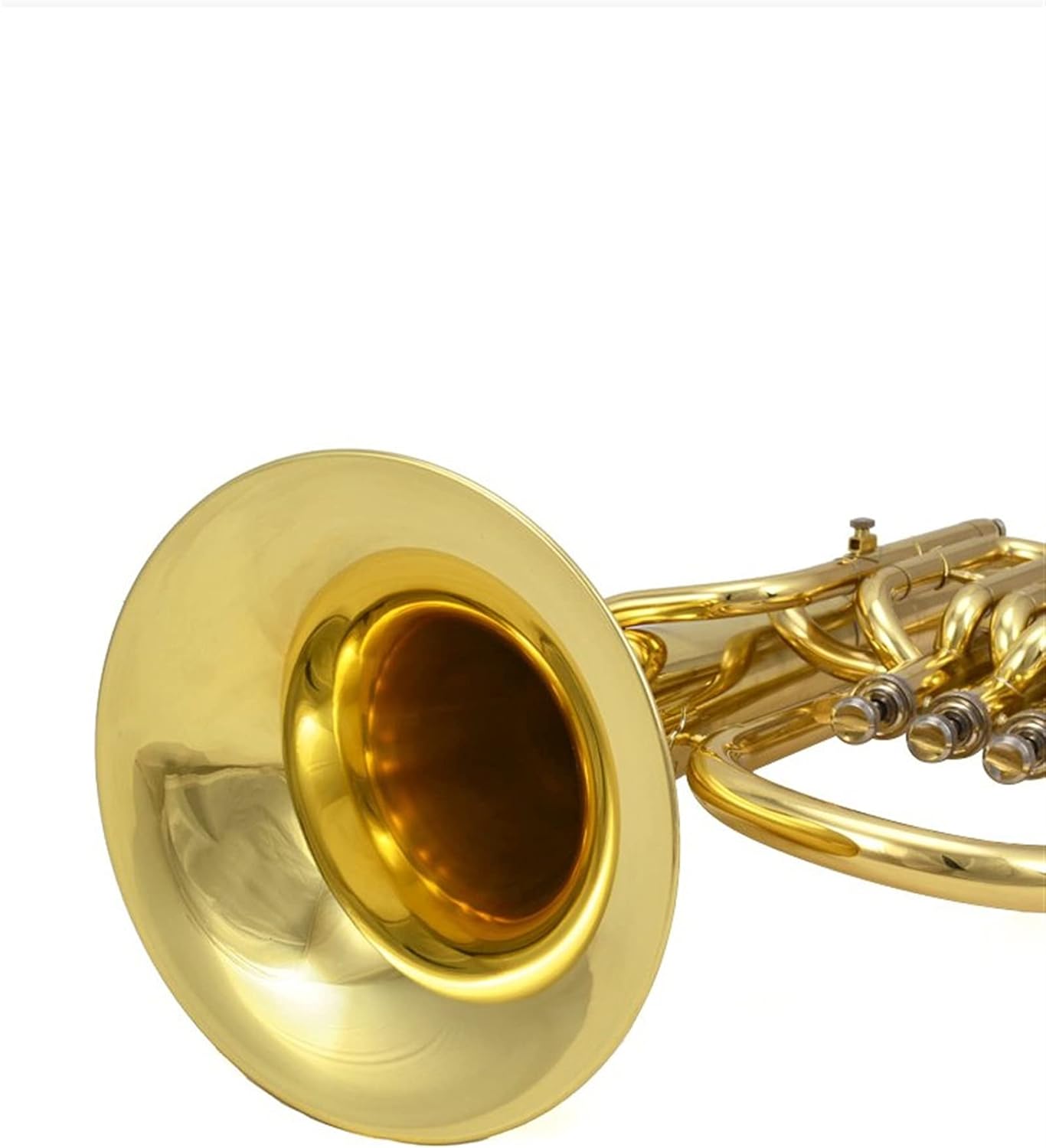 Mid-bass Instrument B Flat Three-Key Trumpet Tambourine Brass Instrument Student Euphonium