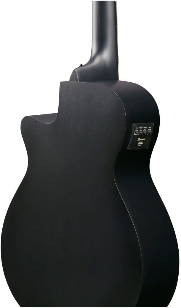 Ibanez AEG721 7-string Acoustic-electric Guitar - Black Out