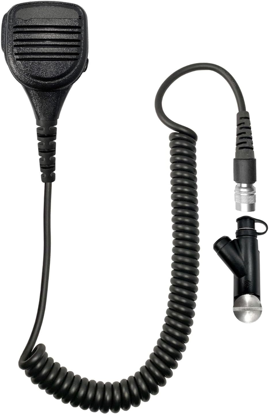 Comm Gear Supply Loud Speaker Hand Mic- Compatible w/Harris XG-100/P, XL-185/P/Pi, XL-200/P/Pi & More