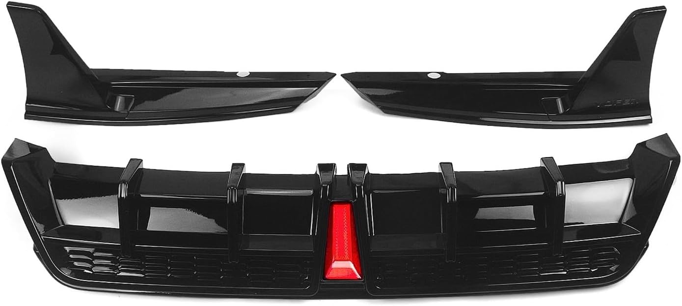 Car Front Spoiler & Rear Diffuser Bumper Lip Splitter, Compatible for Toyota Camry SE XSE SX Sport Model 2018-2024 Gloss Black