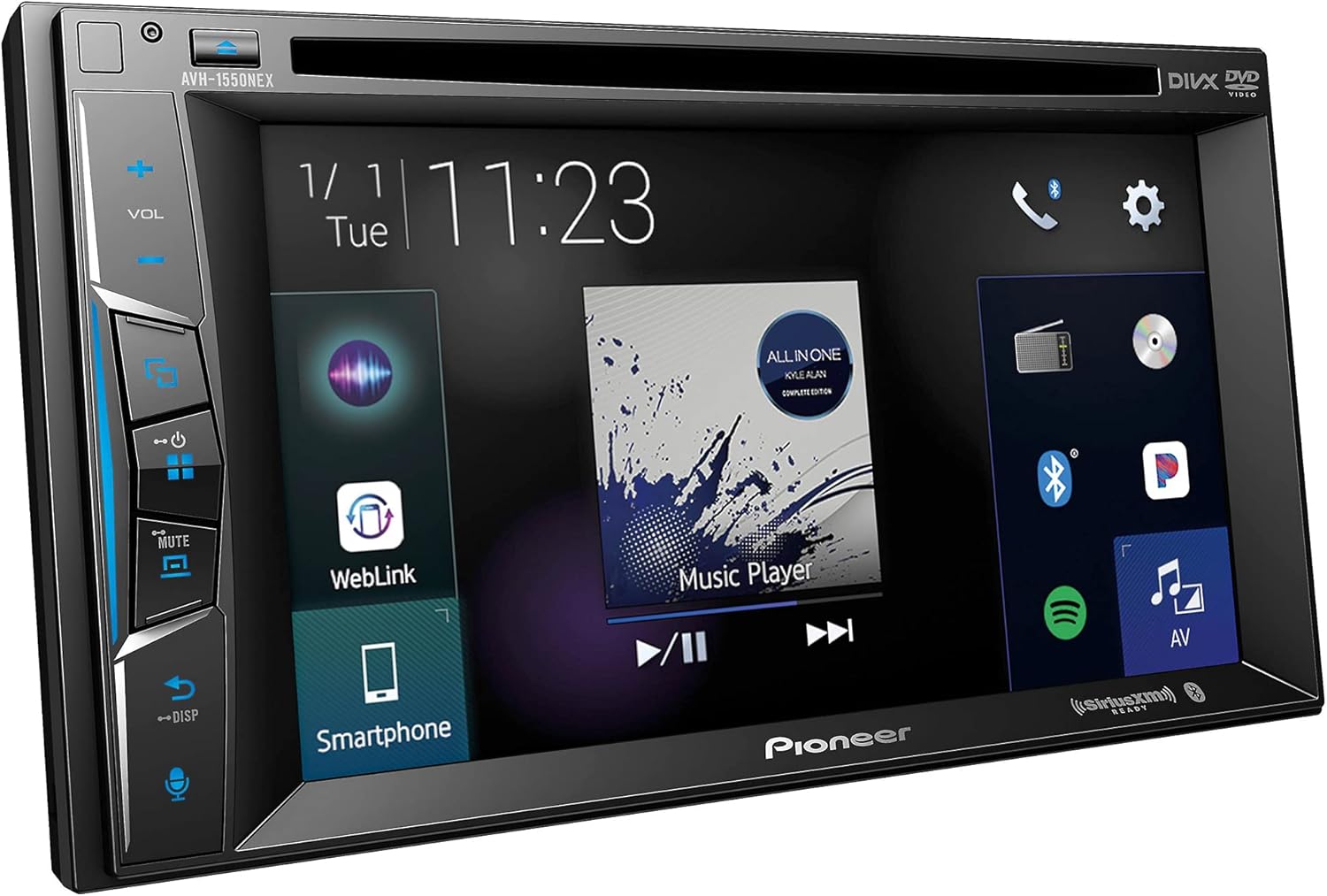 Pioneer AVH-1550NEX 6.2 Inch AV Receiver with Carplay & Bluetooth