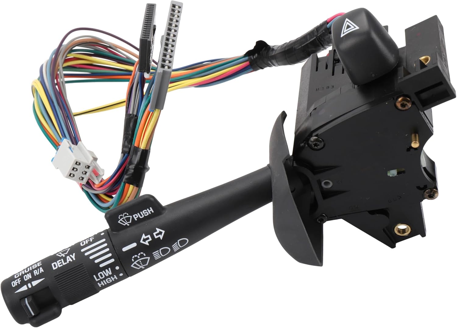 GM Genuine Parts D6280A (26084696) Turn Signal, Headlight Dimmer, Windshield Wiper and Washer Switch with Lever