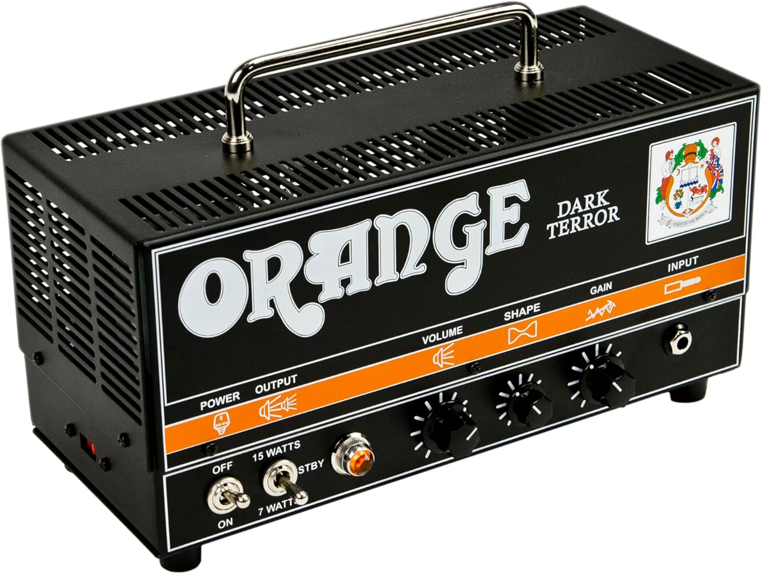 Orange Dark Terror High Gain Amp Head 15 Watts with Fx Loop