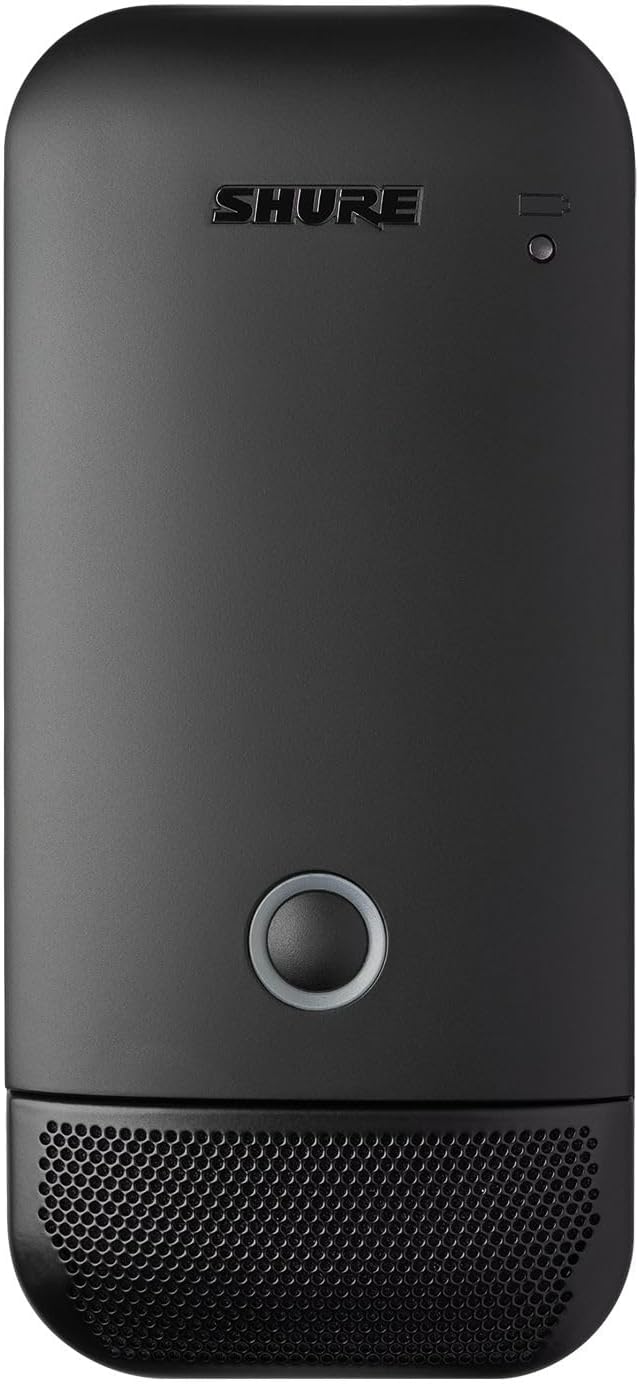 Shure ULXD6/C Wireless Boundary Microphone Transmitter, Cardioid, Black - for Tabletop use at Meetings and Events, Very Low Latency | G50 Band (ULXD6/C=-G50)