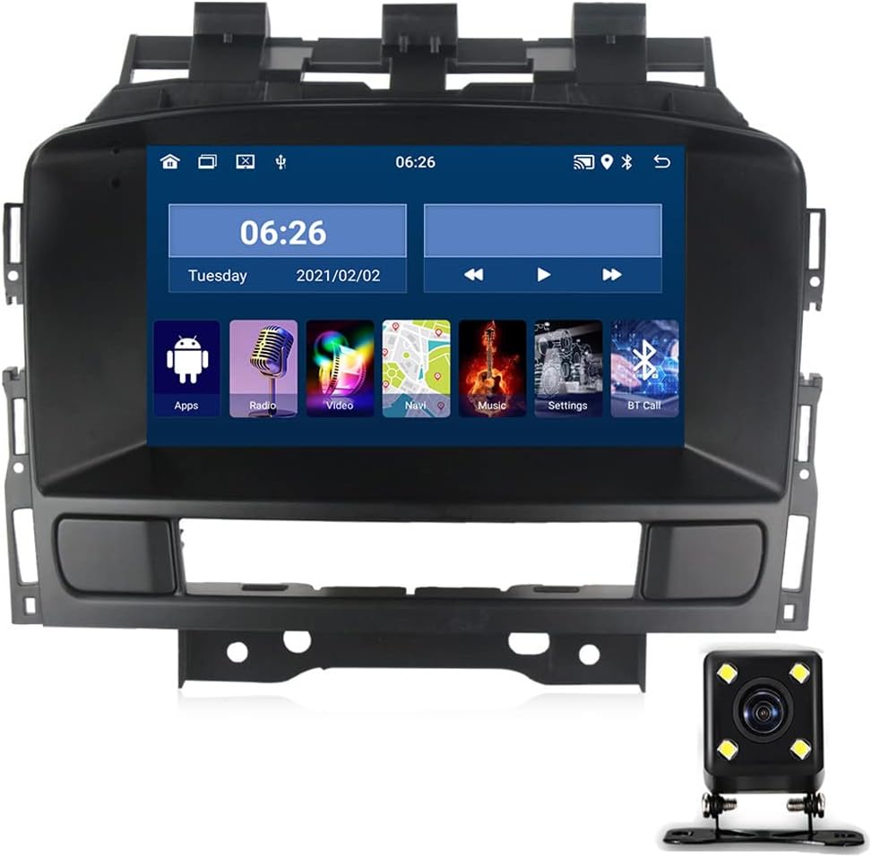 Double Din Car Stereo with Bluetooth 7 Inch Touch Screen in-Dash Head Unit Car Radio for Buick Verano Vauxhall with Rear View Camera Support USB/FM/SWC/Carplay/DSP,2g+32g