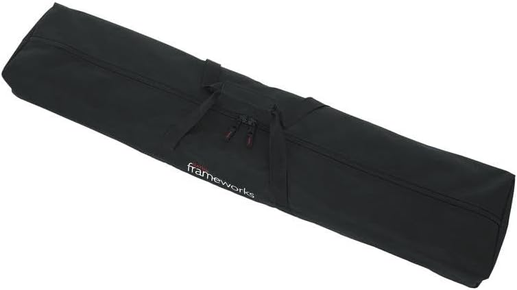 Gator Carry Bag Fits 6 Microphone Stands with Samson MK-10 Microphone Boom Stand
