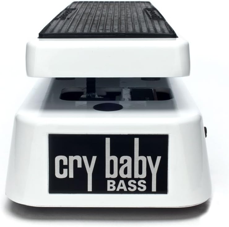 Dunlop 105Q Cry Baby Bass Wah Bundle w/ 2 Patch Cables, ECB-003 9V Adapter, and 6 Assorted Dunlop Picks
