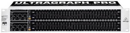 Behringer Ultragraph Pro Fbq3102 Ultra-Musical 31-Band Stereo Graphic Equalizer With Fbq Feedback Detection System