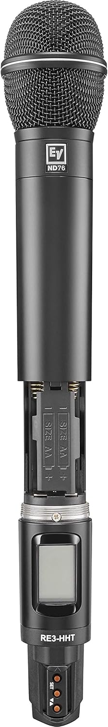 Electro-Voice RE3-HHT76-5H Wireless Handheld Microphone with ND76 Head, 560-596MHz