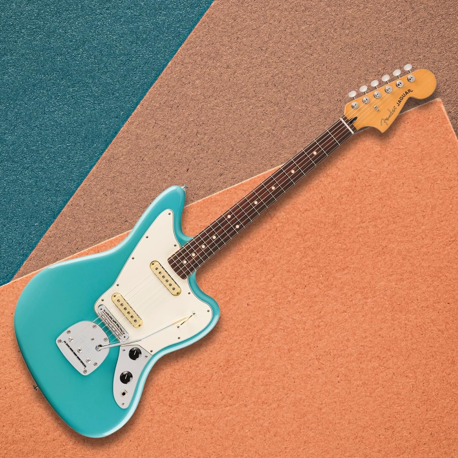 Fender Player II Jaguar Electric Guitar - Aquatone Blue