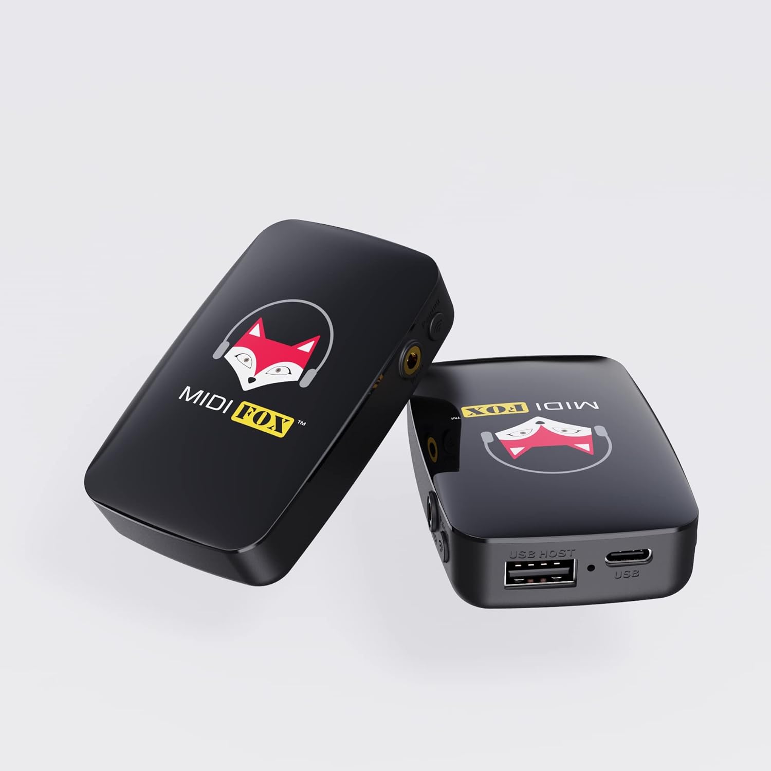 Wireless MIDI Adapter with USB MIDI Interface 3.5 Audio Interface USB Type-C Interface 5-PIN DIN MIDI to 3.5 MIDI Cable for Synthesizer EWI Digital Piano Keyboard MacOS iOS Windows