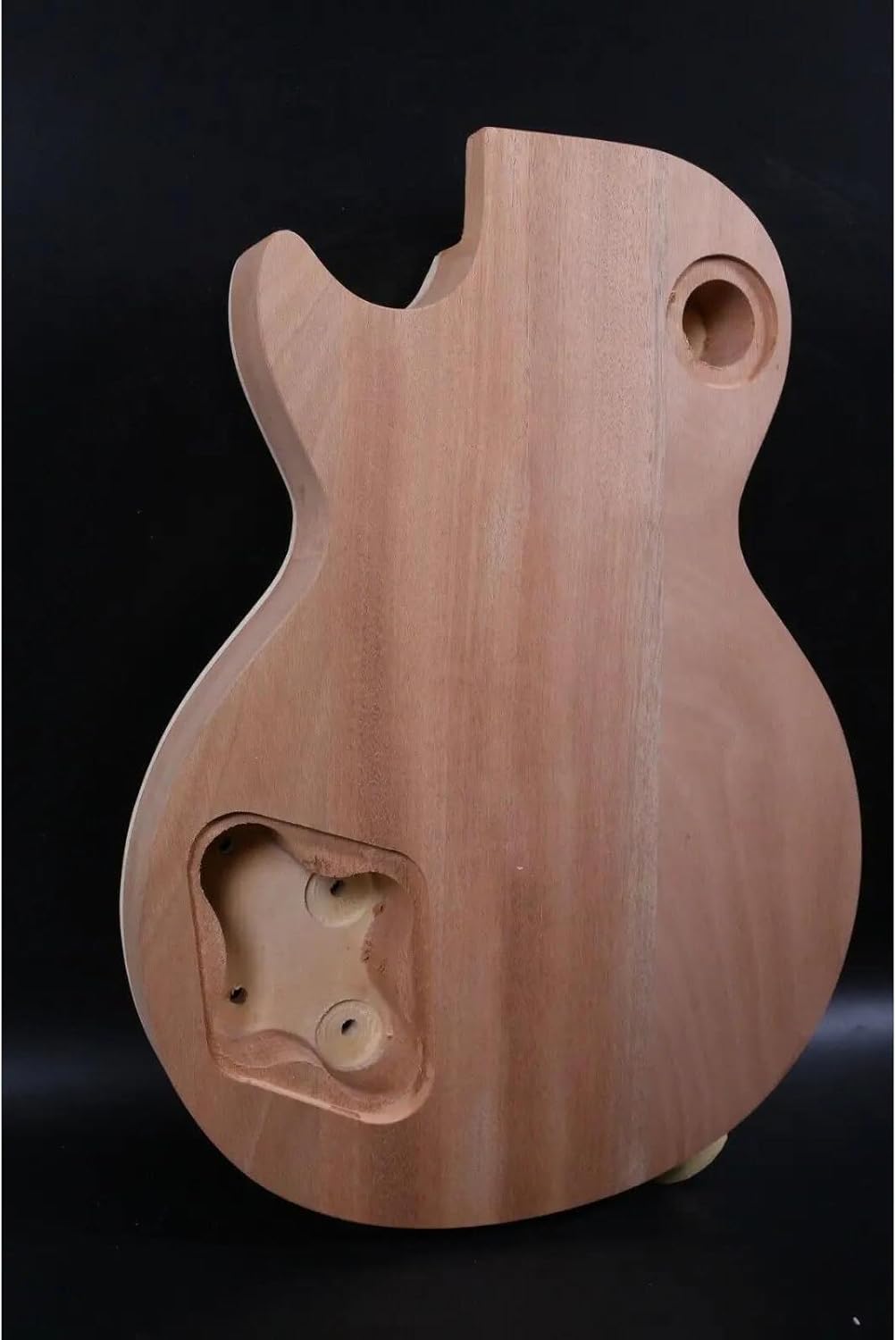 Guitar Body Guitar Replacement Parts DIY Electric Guitar Body Replacement Flame Maple Veneer HH Pickup Guitar Parts Accessory Undrilled