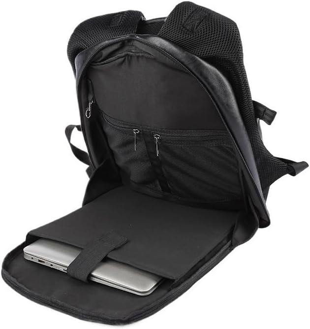 Men's Backpack Trendy Casual Simple University PU