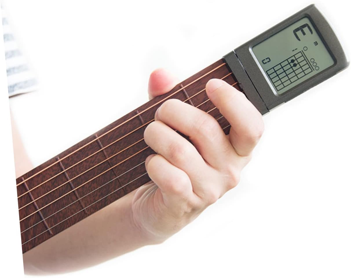 3 pcs Pocket Guitar Practice Neck Guitar Practice Accessories Guitar Training Tool Portable Guitar Mini bass Guitar Metronome for Piano Pocket Guitar Aid Guitar Chords Simulator