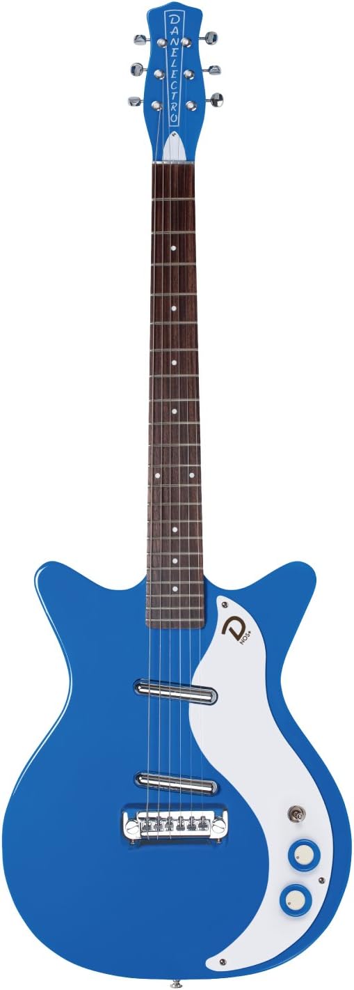 Danelectro '59M NOS+ Electric Guitar (Go-Go Blue)