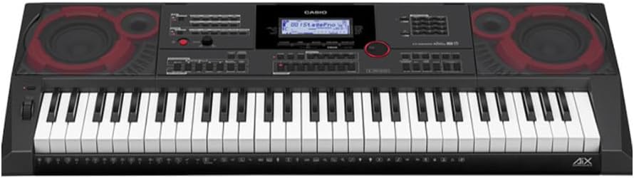 Casio CT-X5000 – 61-Key Flagship Arranger Keyboard | 800 Tones, 235 Rhythms, Editable DSP Effects, 17-Track Recorder, 30W Speakers, Mic & Line Outs, USB MIDI, Phrase Pads | Pro Performance