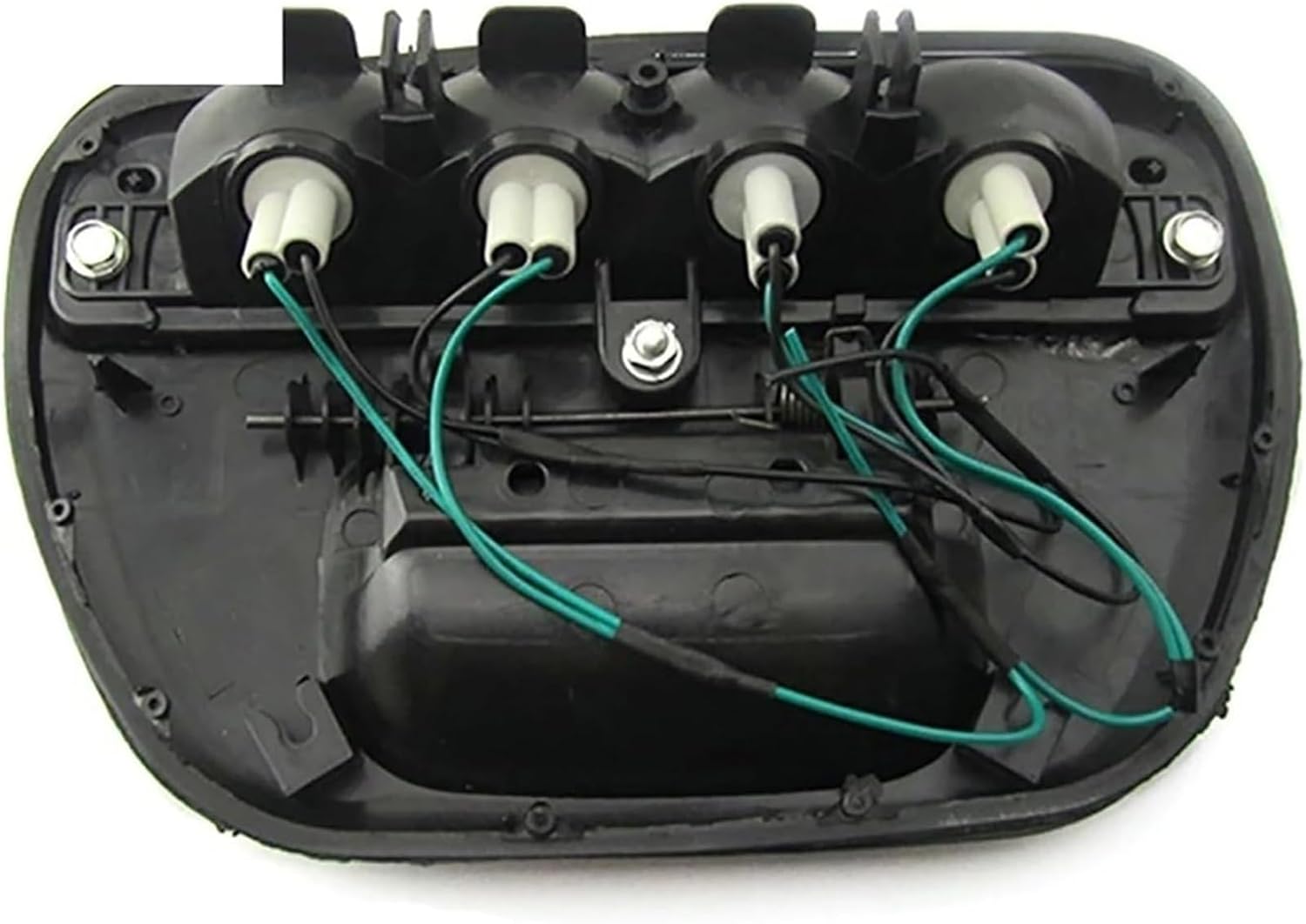 Car Tail Gate Handle with Light Pull Handle Rear Door Cover Handle, Compatible for Mitsubishi Triton L200 2006-2015