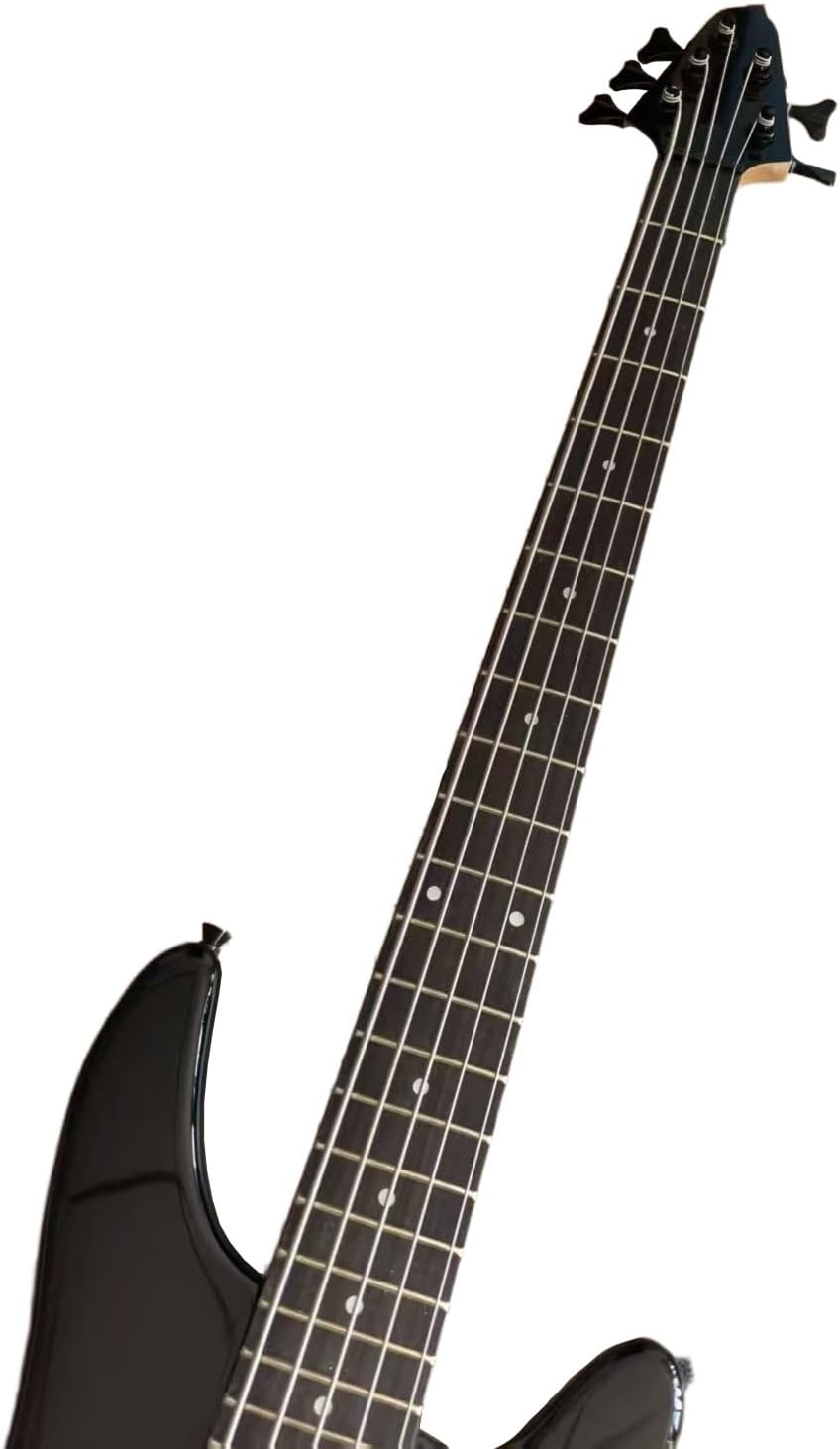 Modern Electric Bass Guitar 4 String & 5 Options Dual Humbucker 24 Fret Extended Range(5-String)