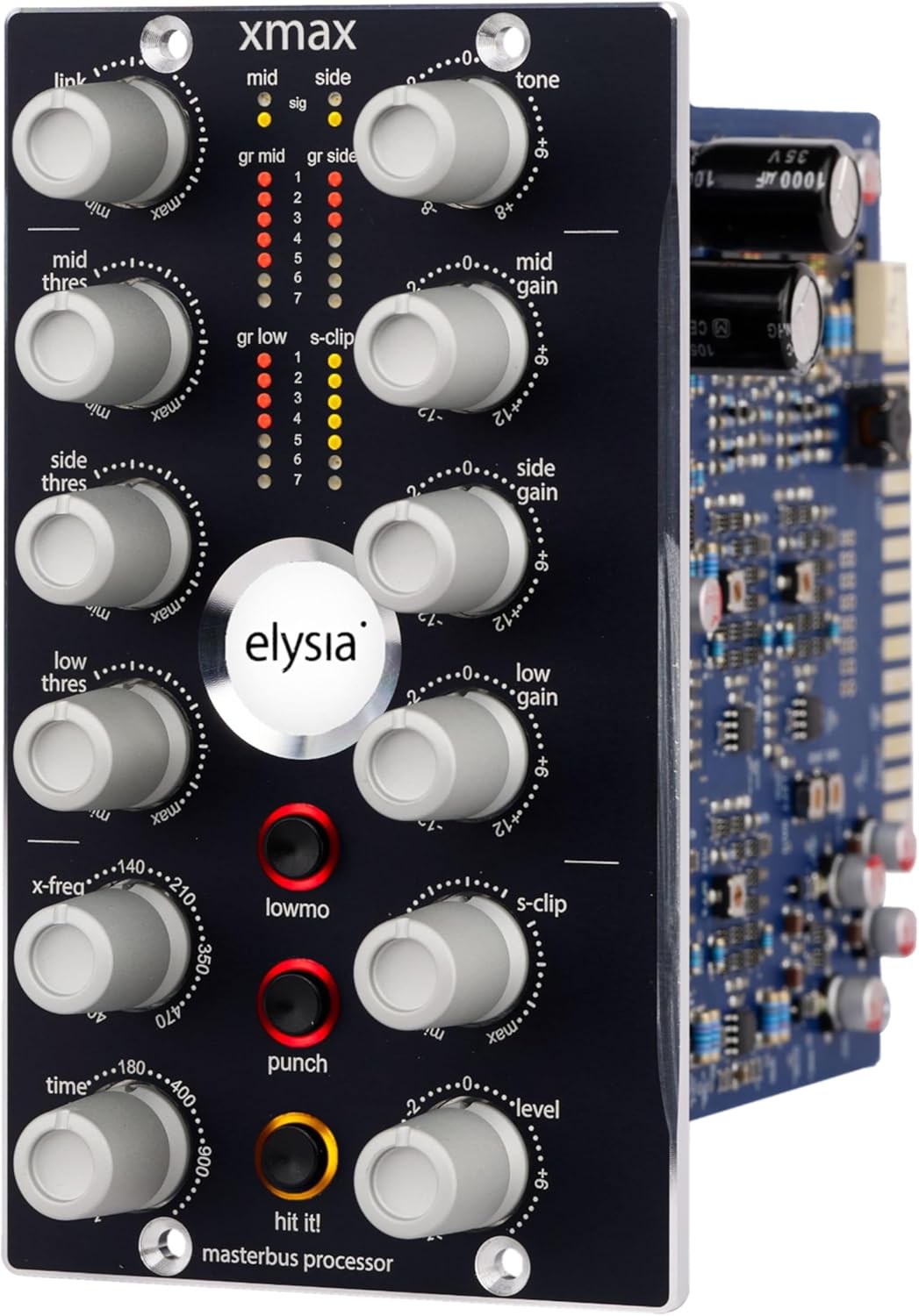 elysia xmax 500 Series Stereo Master Bus Compressor