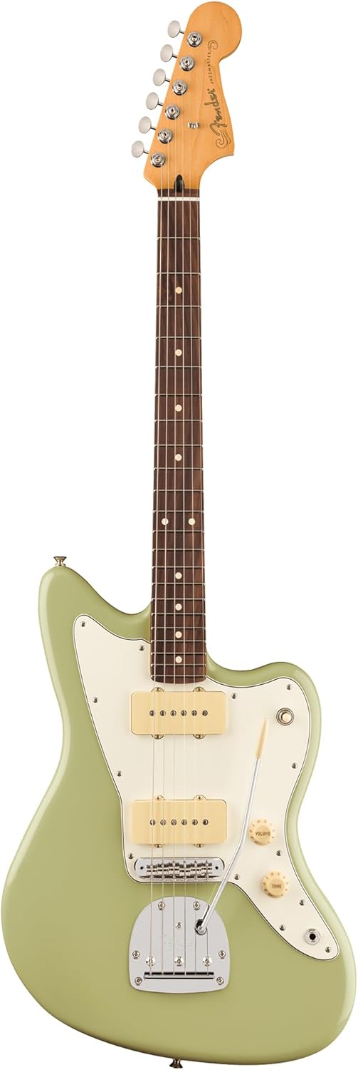 Fender Player II Jazzmaster - Birch Green Bundle with Gig Bag, Strap, Cable, 3-Pack Picks and Guitar Cleaning Kit