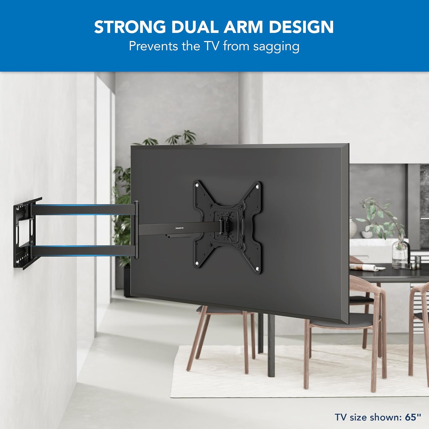 Mount-It! Long Arm TV Wall Mount, 40