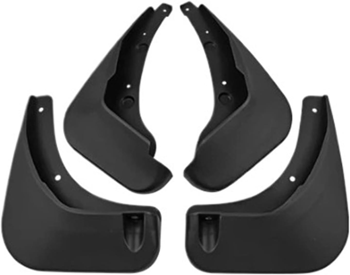 MudFlaps Splash Guard Mudguards Front Rear Auto Styline Compatible for Mazda 2 2007-2012 Car Accessories(Sedan)