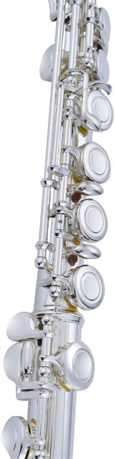 Flute Flute Wind Music White Copper Button E Key Nickel-Plated 16 Closed-Hole Beginners Flutes Musical Instruments
