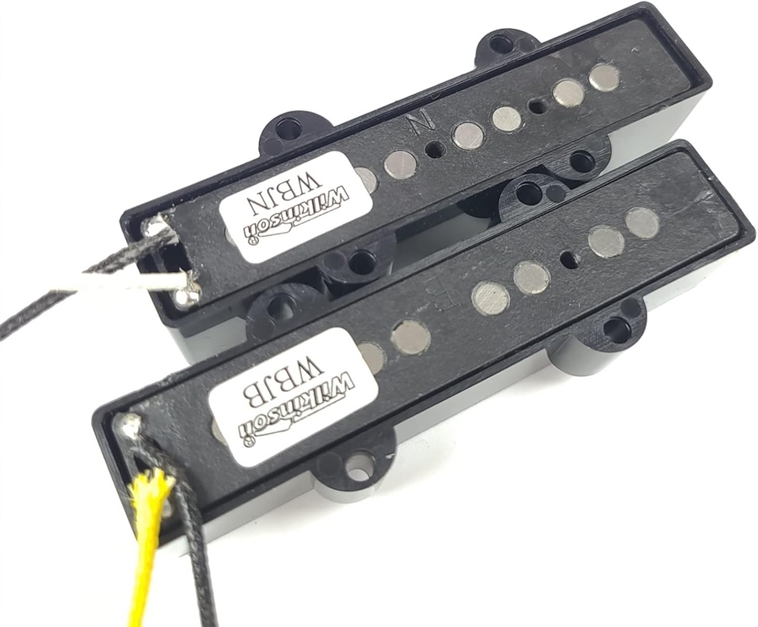 Jazz Electric Bass Guitar Pickup Alnico Neck/Bridge Pickups Four String Bass Guitar Accessories Set Electric Guitar Pickups Set