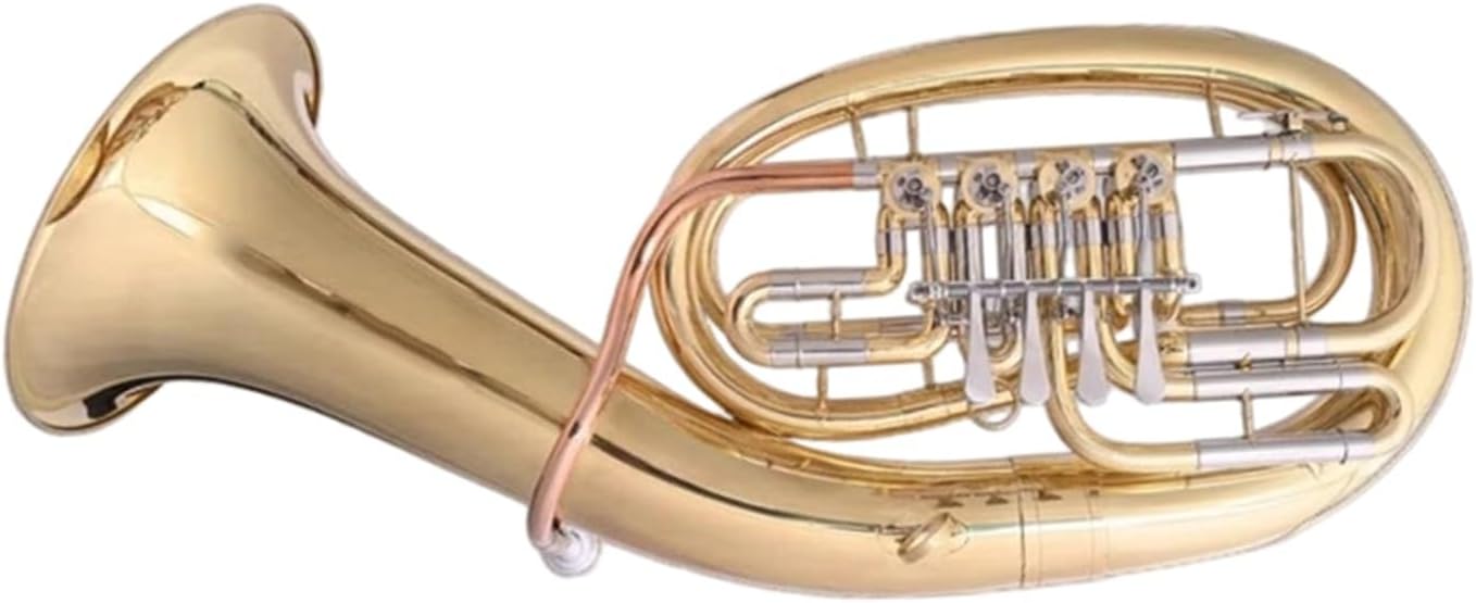 Four Key Euphonium/bassoon B Flat Major Instrument Beginner And Professional Performance Euphonium All-brass Instrument