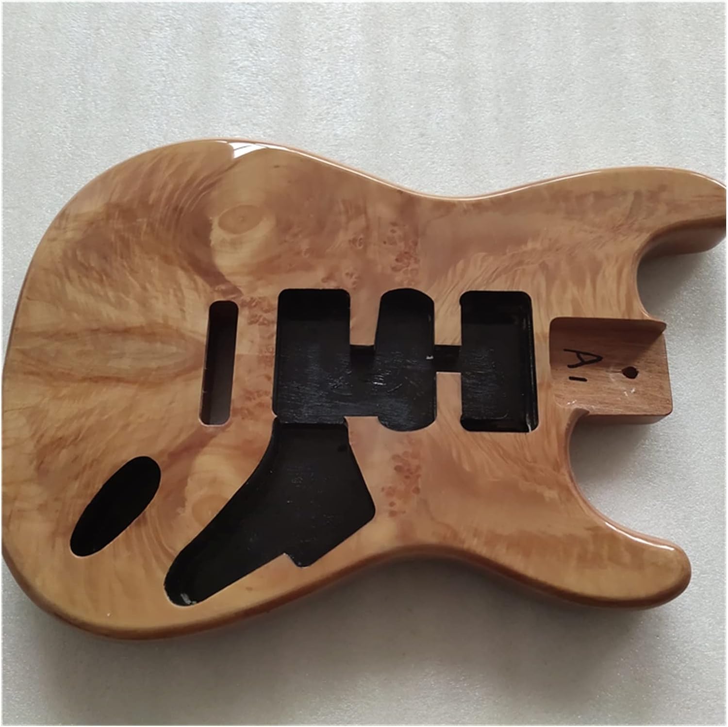 TSTS DIY Mahogany Guitar Body Handmade Electric Guitar Kit Guitar DIY Accessory