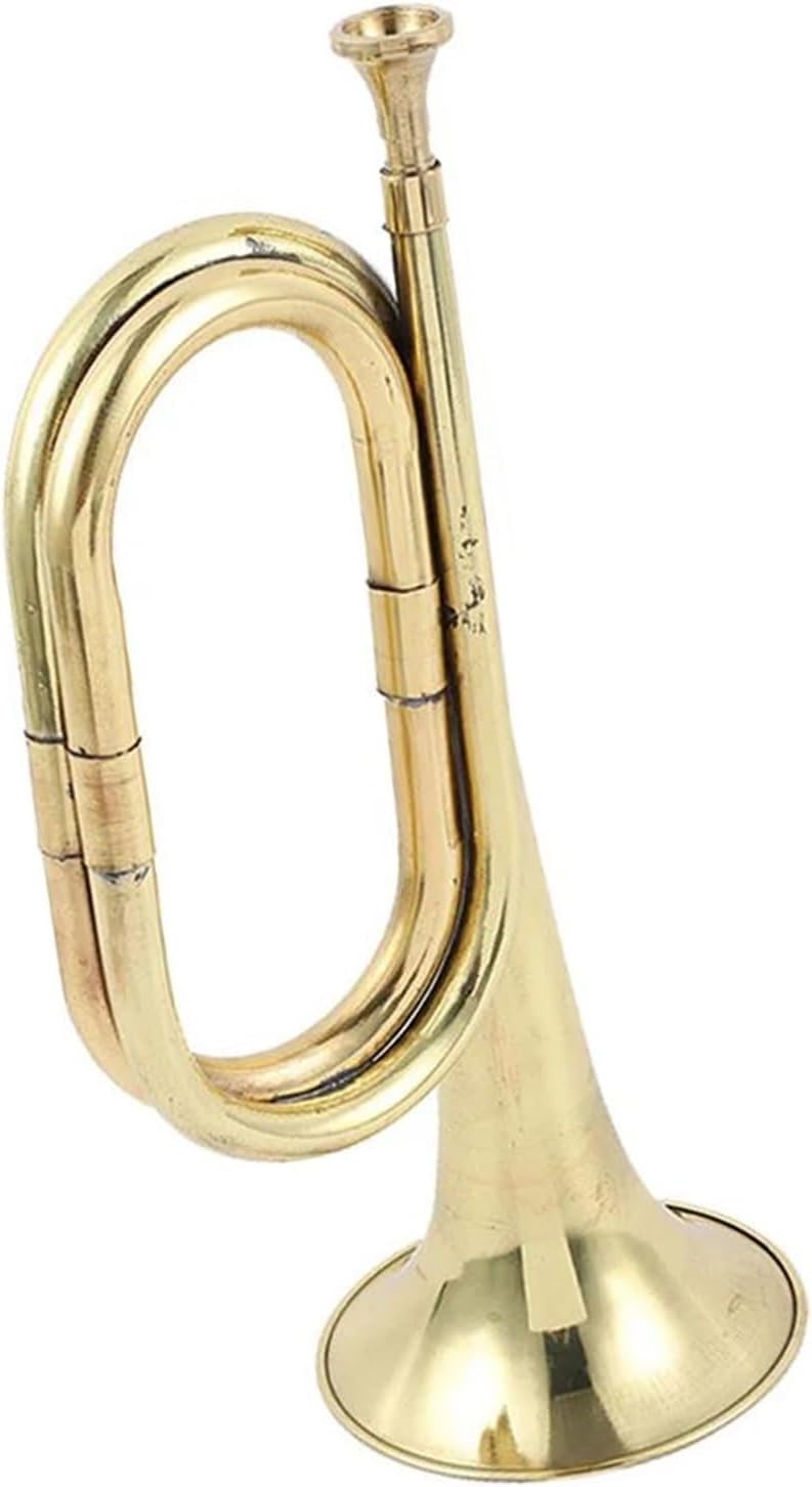 Trumpet Set Portable Traditional Wind Musical Instrument Copper Alloy Trumpets Bugle For Beginners Gift The Sound Quality Is Good